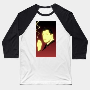 Smoking Vincent Baseball T-Shirt